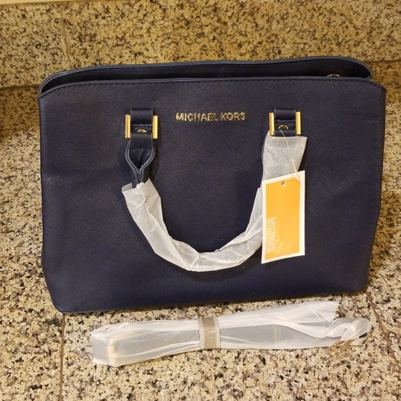 Michael Kors Handbags - Knock off (not authentic) Michael Kors Blue purse